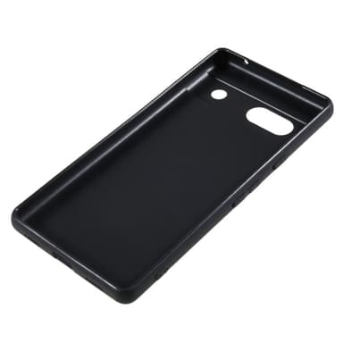 SKALO Google Pixel 7a Mattamusta erittäin ohut TPU-suojakuori