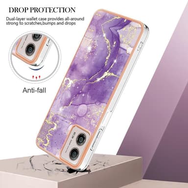 SKALO Motorola Moto G23 4G Marmori TPU kuori - #2