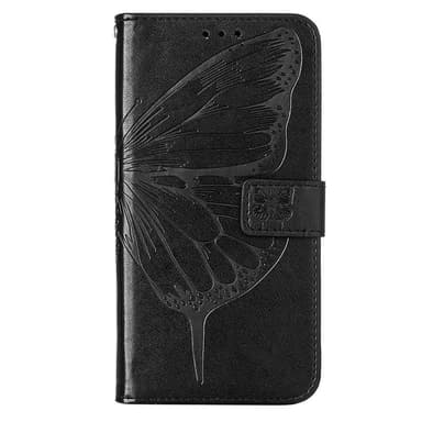 SKALO OnePlus Nord CE 3 Lite 5G Mandala Butterfly lompakkokotelo - Musta