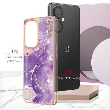 SKALO OnePlus Nord CE 3 Lite 5G Marmori TPU kuori - #1