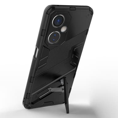 SKALO OnePlus Nord CE 3 Lite 5G Hybrid BIBERCAS Suojakuori - Musta