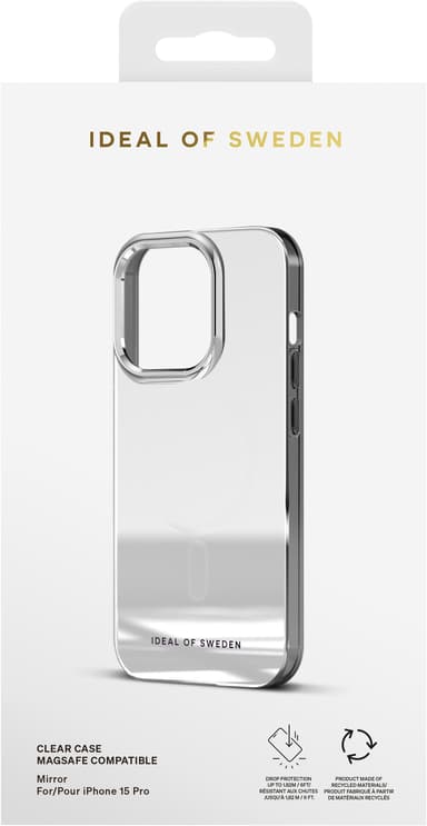 iDeal of Sweden MagSafe Clear iPhone 15PR suojakuori (Mirror)