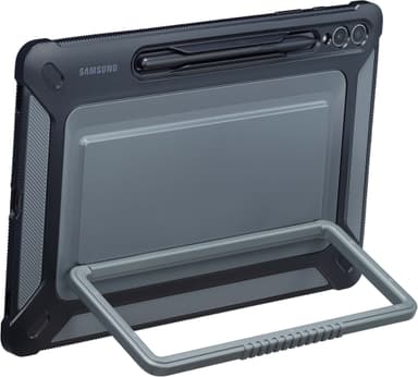 Samsung Tab S9+ suojakuori (musta)