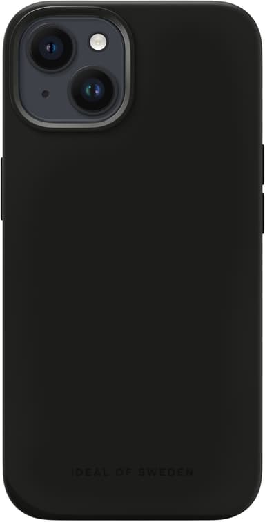 iDeal of Sweden MagSafe Silicone iPhone 13/14 suojakuori (musta)
