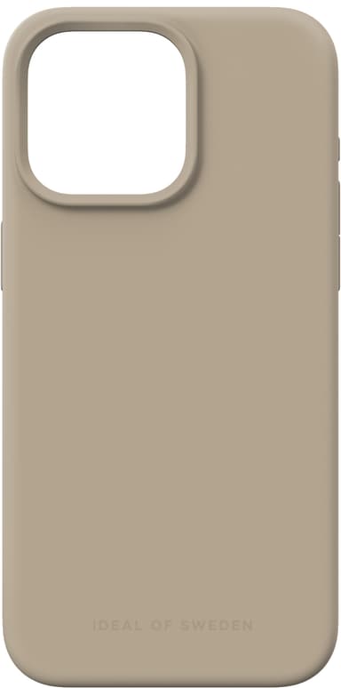 iDeal of Sweden MagSafe Silicone iPhone 15PM suojakuori (beige)