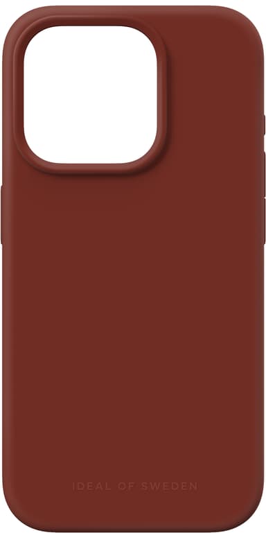 iDeal of Sweden MagSafe Silicone iPhone 15PR suojakuori (tumma merip.)