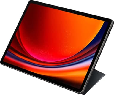 Samsung Tab S9+/S9 FE+ Smart Book suojakotelo (musta)