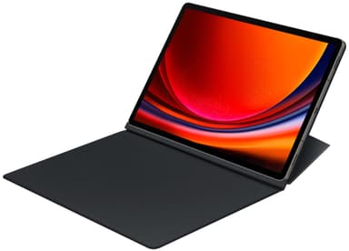 Samsung Tab S9+/S9 FE+ Smart Book suojakotelo (musta)