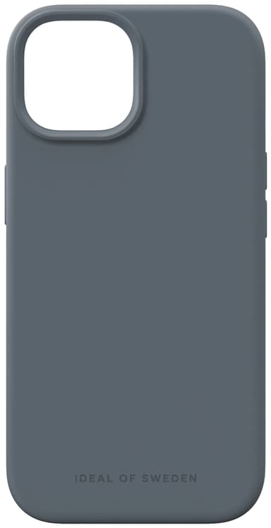 iDeal of Sweden MagSafe Silicone iPhone 15 suojakuori (keskiyönsin.)