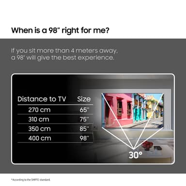 Samsung 98" Q80C 4K QLED älytelevisio (2023)