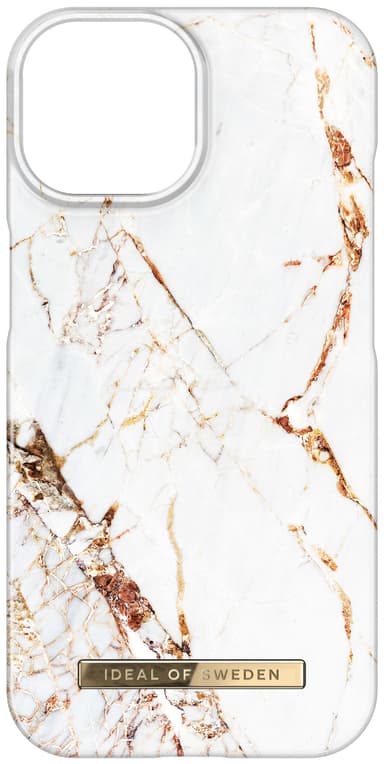iDeal of Sweden Fashion iPhone 15 suojakuori (Carrara Gold)