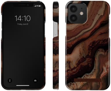 iDeal of Sweden Fashion iPhone 12/12P suojakuori (Dark Amber)