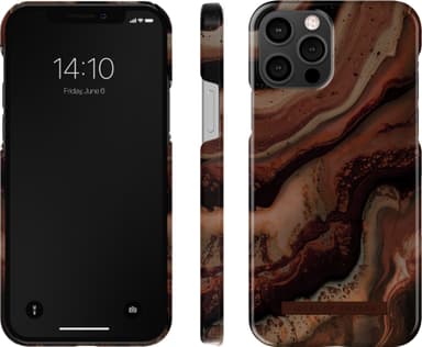 iDeal of Sweden Fashion iPhone 12/12P suojakuori (Dark Amber)