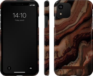 iDeal of Sweden Fashion iPhone 11/XR suojakuori (Dark Amber)