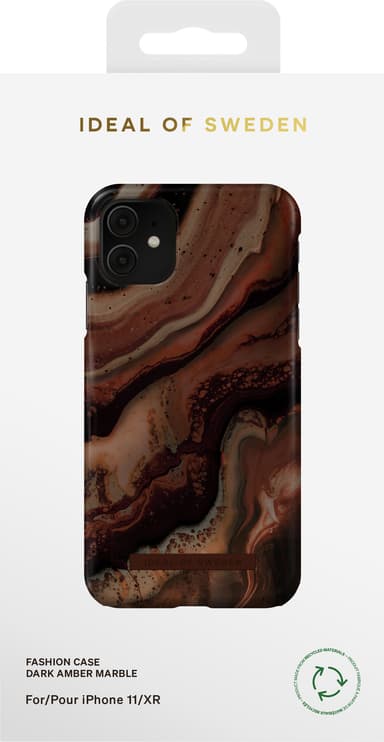 iDeal of Sweden Fashion iPhone 11/XR suojakuori (Dark Amber)