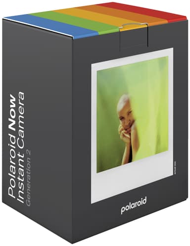 Polaroid Now Gen 2 analoginen kamera (musta)