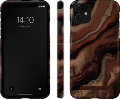 iDeal of Sweden Fashion iPhone 11/XR suojakuori (Dark Amber)