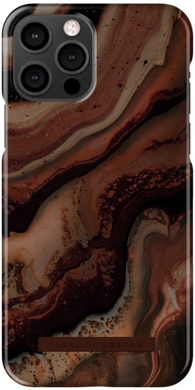 iDeal of Sweden Fashion iPhone 12/12P suojakuori (Dark Amber)