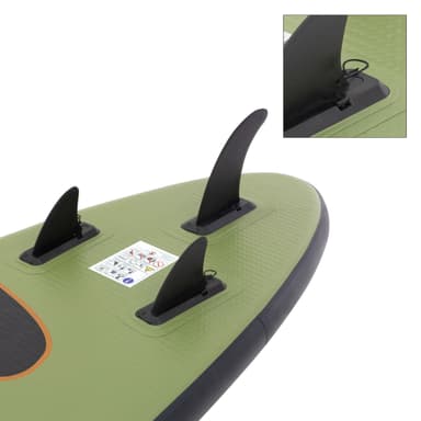 Surffilauta Stand Up Paddle SUP-lauta Maona Paddelboard aufblasbar Olive 308cm