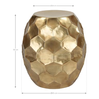 Sivupöytä Olohuoneen pöytä Sohvapöytä Sohvapöytä Oulu Gold Ø 28 cm