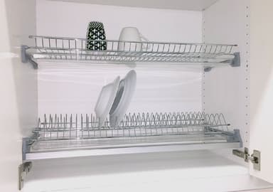 Epoq kuivauskaapin ritilät 60cm valkoinen