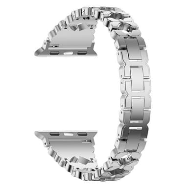 Metalliranneke Apple Watch 42/44/45 mm - Hopea