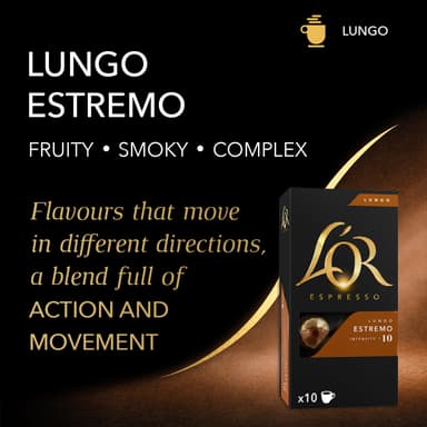 L'Or Lungo Estremo 10 kahvikapselit (10 kpl)