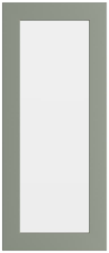 Epoq Trend  lasinen kaapinovi keittiöön 30x70 (salvia)