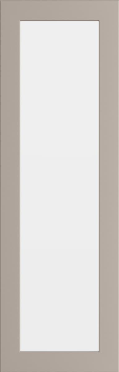 Epoq Trend lasinen kaapinovi keittiöön 30x92 (hiekka)