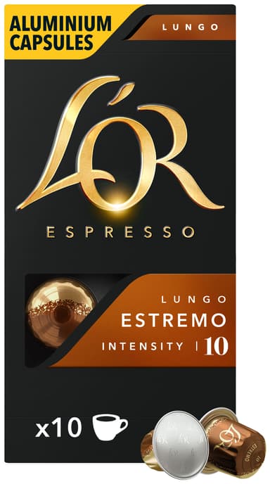 L'Or Lungo Estremo 10 kahvikapselit (10 kpl)