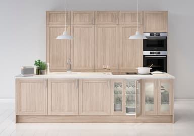 Epoq Shaker Natural Oak laatikon etulevy keittiöön 50x13