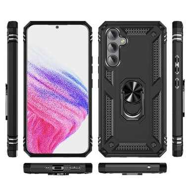 Samsung Galaxy A54 5G: lle iskunkestävä tukijalustan puhelinkotelo autoasennettava metallilevy