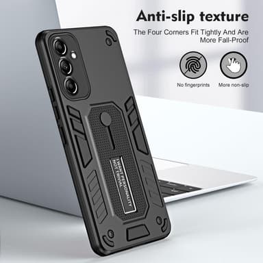 Samsung Galaxy A54 5G Kickstand Hybridikotelo Kaksikerroksiselle Suojauslaitteelle