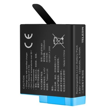 TELESIN GP-BTR-801 GoPro Hero 5/6/7/8 Akku 1220mAh