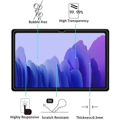 Temperoitu Suojalasi Samsung Galaxy Tab A7 T500 2-pakkaus