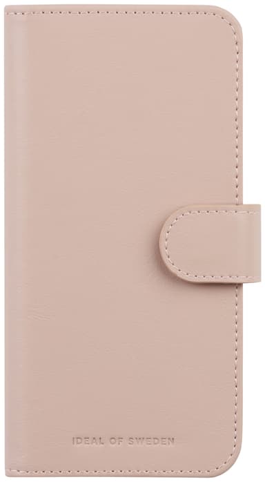 Ideal of Sweden Magnet Wallet+ iPhone 15 lompakkokotelo (pinkki)