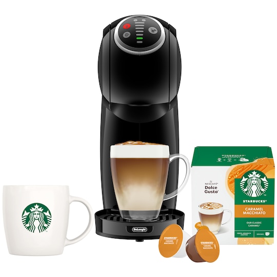 Nescafé Dolce Gusto Genio S Plus kapselikeitin + Starbucks pakkaus