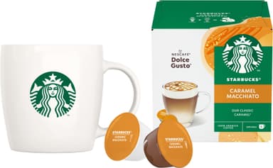 Nescafé Dolce Gusto Genio S Plus kapselikeitin + Starbucks pakkaus