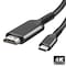 Typ-C till HDMI-kabel stöder 4K 60Hz Musta 2 m