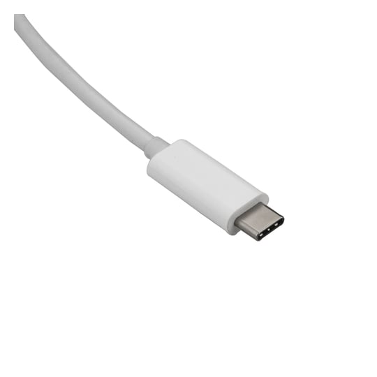 StarTech.com 2 m USB-C till HDMI-kabel - 4K vid 60Hz - Vit, 2 m, USB Type-C, HDM
