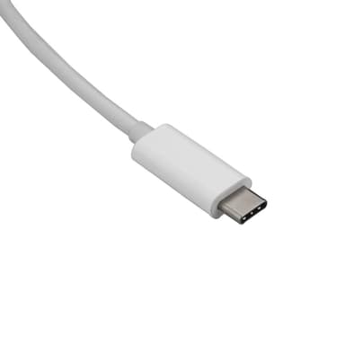 StarTech.com 2 m USB-C till HDMI-kabel - 4K vid 60Hz - Vit, 2 m, USB Type-C, HDM