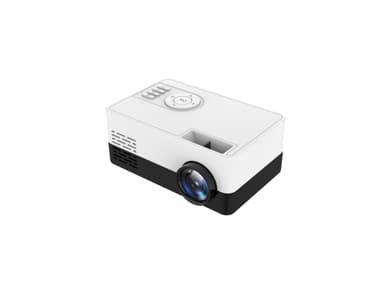 Bärbar miniprojektor 480x360P med högtalare/fjärrkontroll