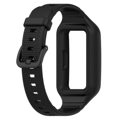 Huawei Band 8,7,6 Universal Integrated Texture Strap Musta