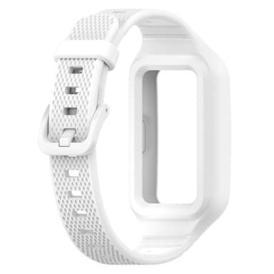 Huawei Band 8,7,6 Universal Integrated Texture Strap Valkoinen