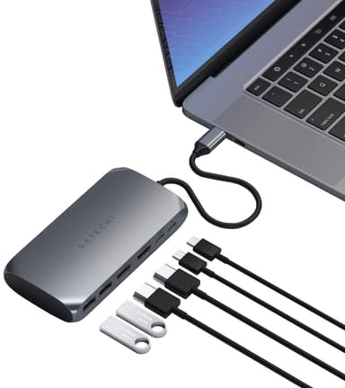 Satechi USB-C 6in1 USB-hubi