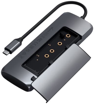 Satechi Hybrid SSD USB-C hubi