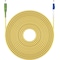 Valokuitukaapeli (FTTH), yksimuotoinen (OS2) keltainen, keltainen (simplex), 1 m