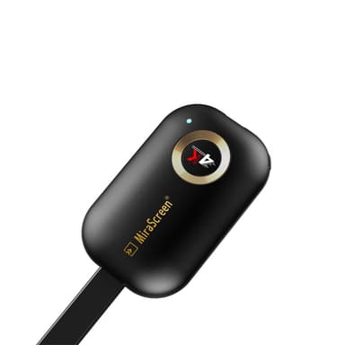 Langaton HDMI-dongle-vastaanotin 5G/2.4G 4K G9 Plus Musta