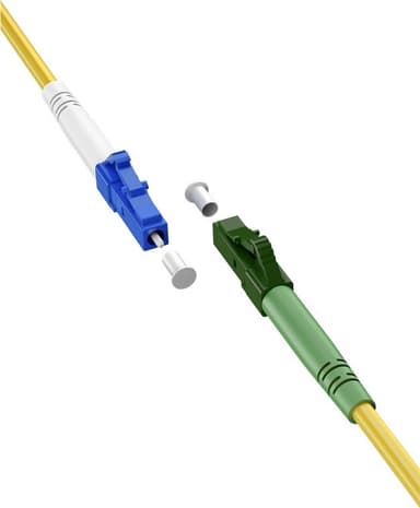 Goobay Valokuitukaapeli (FTTH), yksimuotoinen (OS2) keltainen, keltainen (simplex), 3 m