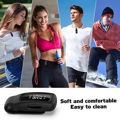 INF Kiinnike / pidike Musta Fitbit Inspire 3/Inspire 2/Ace 3